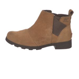 Sorel-Youth Emelie Chelsea in Camel Brown, Women Size 5